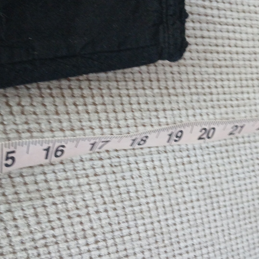 Women's Cropped 100% Cotton Capri NWT BLACK - Picture 10 of 10